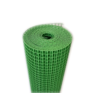 Thiết kế hiện đại 1/4 inch màu xanh lá cây <span class=keywords><strong>PVC</strong></span> tráng thép không gỉ hàn dây lưới màn hình lưới - Product Image 6