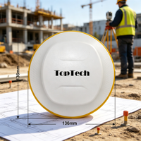 Récepteur de mesure GNSS RTK laser Toptech TK-600, 1408 canaux, double caméra intégrée, IMU intégré