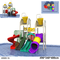 Toboggan en plastique pour parc aquatique, équipement d'amusement extérieur pour enfants, capacité supérieure à 500 kg, utilisation en jardin ou à l'école, modèle KANGYA DC10