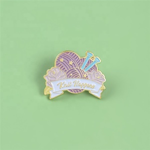 Spille personalizzate in metallo placcato <span class=keywords><strong>oro</strong></span> di filato in morbido smalto per regali o souvenir con tecnica del modello stampato - Product Image 3