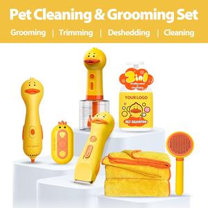 Dispensador de Champú para Perros, Máquina de Burbujas para Mascotas, Dispensador de Jabón Eléctrico con Diseño de Pato - Product Image 4
