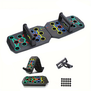 Barra de Flexiones Plegable Portátil con Logotipo Personalizado al por Mayor de Fábrica, Equipo de Ejercicio para Entrenamiento en Casa, Tabla de Flexiones para Entrenamiento en Casa - Product Image 1