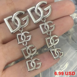 Orecchini di Lusso Personalizzati con Lettera DG <span class=keywords><strong>per</strong></span> Donne - Product Image 4