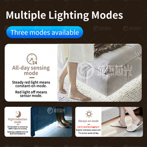 Striscia <span class=keywords><strong>LED</strong></span> <span class=keywords><strong>a</strong></span> <span class=keywords><strong>Batteria</strong></span> 5V 2835 60 <span class=keywords><strong>LED</strong></span> Impermeabile con Sensore di Movimento PIR per Illuminazione di Armadi e Guardaroba - Product Image 3