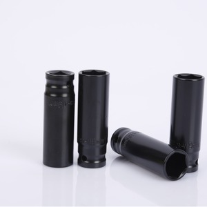 <b>Socket</b> Wrench Cr-V Steel 19mm Metric Industrial Grade Single-Ended Extended Hexagonal Sleeve 78mm Length - Product Image 2