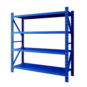 Prateleiras de Armazenamento Reforçadas; Prateleiras de Armazém; Prateleiras de Exibição; Prateleiras de Armazenamento Multicamadas com Fecho Borboleta; Aço Laminado a Frio - Product Image 2