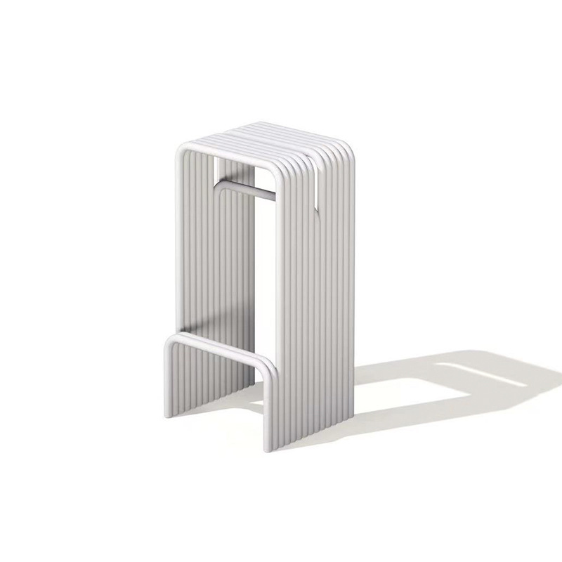 [Silla de barra de aleación de aluminio] 30*35*65cm