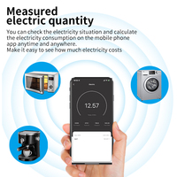SIXWGH Tuya Smart Life Wifi Multiprise Intelligente Universelle avec Ports USB Protection Contre les Surtensions Contrôle Vocal Alexa et Application Mobile