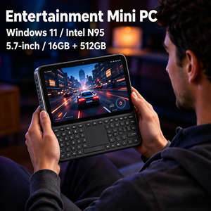 Laptop nhỏ gọn 5.7 inch bán chạy, màn hình cảm ứng, Windows 11, Intel N95, 16+512GB SSD, dành cho học sinh sinh viên - Product Image 1