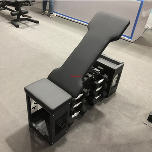 多合一健身凳，带哑铃存储配件，健身多功能举重凳，可调节箱式家用健身房健身凳 - Product Image 2