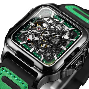 Montres Forsining Nouveaux Produits Hommes Marque de Luxe Automatique Squelette Lumineuse Prise en Charge OEM - Product Image 2