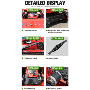 Haute efficacité télécommande essence tondeuse à gazon tracteur essence tondeuse à gazon Robot - Product Image 6