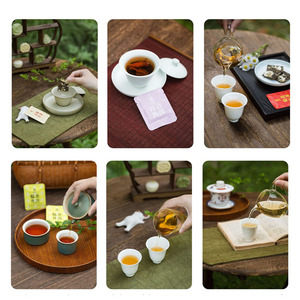 <b>Mini</b> Tea Cake 6g 12 Assorted Flavors Top Yunnan Pressed Flowers <b>Black</b> Puerh/Tea/White Tea Fermented Promotional Tea Gift Custom - Product Image 4