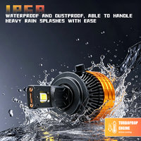 Luces LED de Alta Potencia de 70 Vatios Lumen para Automóviles, Faro H4, Focos LED H7, Bombillas LED H4 para Autos 9005 H11