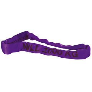 Cordage rond en polyester 1000 kg, couleur violet, pour levage et hissage - Product Image 2