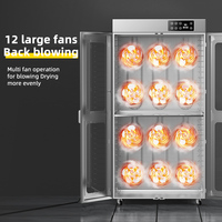 Déshydrateur de nourriture multi-couches de machine de fruits secs commerciaux de légumes d'acier inoxydable de 28 plateaux pour l'usage commercial