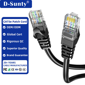 สายแพทช์เครือข่าย Cat6 UTP ขั้นสูง RJ45 สายแลนอีเธอร์เน็ตสำหรับโฮมออฟฟิศ เราเตอร์ พีซี สวิตช์ การตั้งค่าอินเทอร์เน็ตแบบใช้สาย - Product Image 1
