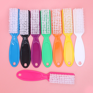 Bàn chải vệ sinh bụi bột móng tay bằng nhựa dài chuyên nghiệp, dụng cụ chăm sóc móng tay, phụ kiện làm móng nghệ thuật acrylic - Product Image 2