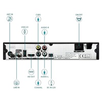 Décodeur TV réseau DVB Combo 1080p HD avec WiFi pour l'exportation vers l'Afrique