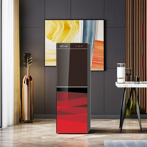 Customizable 2210 Glass Door Refrigerated Cabinet <b>Top</b> <b>Loading</b> Compressor Cooling Water Cooler Hot and Cold Water Dispenser - Product Image 1