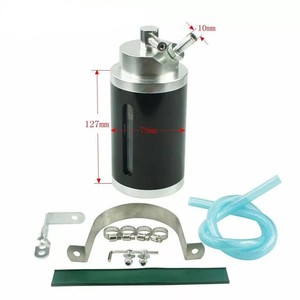 Recipiente de aluminio para recuperación de aceite con filtro de 100 ml para uso general en motores - Product Image 4