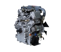 Éclaboussures de pression 17HP Mini V Twin Four Strokes Moteur d'avion Moteur diesel refroidi à l'eau Moteur diesel 2 cylindres à vendre