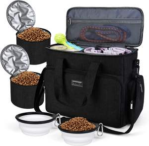 Free sample Pet Travel Carrier with Flexible Height for Cats and Dogs | Soft Sided Pet Carrier <b>Bag</b> with Safety <b>Clips</b> - Product Image 1