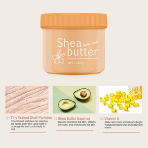 Exfoliante Corporal de Manteca de Karité de 280g para el Cuidado de la Piel, Limpieza Profunda, Nutrición y Suavidad, Venta al Por Mayor - Product Image 4