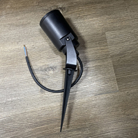 Projecteur extérieur étanche IP65 7W AC Classe II isolé avec support à piquet pour usage extérieur CE ROHS