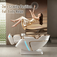 Nouvelle Arrivée Fauteuil de Massage de Luxe 4D Manipulator Finition Laquée Piano Zéro Gravité Usage Domestique Vente Directe Usine