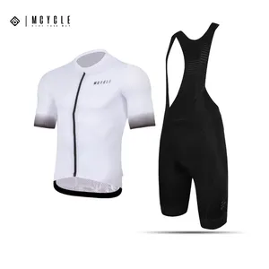 Mcycle nuovo stile Set di abiti da ciclismo abbigliamento maglie da bici personalizzate da ciclismo con pettorina corta traspirante da ciclismo Set di Jersey corto