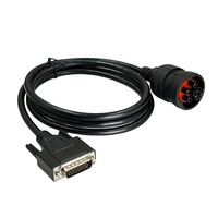 Cable de diagnóstico J1708 para ordenadores portátiles diésel, Conector de 6 pines de alta resistencia para Noregon DLA + 2,0