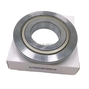 Cojinete de dirección de coche 40x75/80x16mm QJ109EZ <span class=keywords><strong>rodamiento</strong></span> de bolas de <span class=keywords><strong>contacto</strong></span> <span class=keywords><strong>Angular</strong></span> con brida - Product Image 5