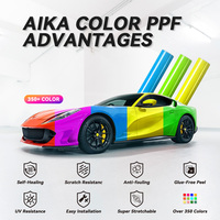 Film de protection de voiture en TPU brillant PPF, rouleau complet 1,52x15M, auto-réparant, changeant de couleur, protection UV et IR, fourni directement par l'usine