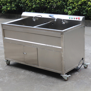 Machine de nettoyage à bulles de fruits et légumes/écrevisse, fraise, cerise, okra, <span class=keywords><strong>concombre</strong></span>, cornichon, date rouge, équipement de nettoyage - Product Image 3