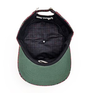 Cappello equestre autunno retrò con ricamo 3D con Top piatto stile vecchi soldi stile rosso scozzese alla moda cappellino da Baseball per ragazza - Product Image 4