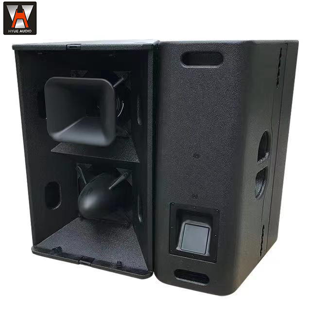 Black Color Professional Sound System Speaker Professional Speaker Box T24 Dual 12 Inch Passive 2 Way Speaker Enclosure