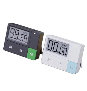 OEM Custom Timer Dapur, Hitung Mundur LCD Digital Alarm Timer Elektronik dengan Magnet