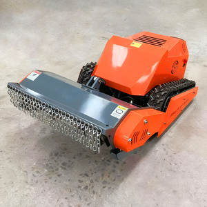 زاحف كهربائي عالي الكفاءة ، جزازة معتمدة بجهاز تحكم عن بعد ، لتنظيف فرشاة قطع العشب - Product Image 4