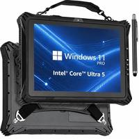 Tableta Robusta con Intel Core Ultra 5 AI, Pantalla de 10.1 Pulgadas, Windows, 700nits, Legible Bajo la Luz Solar, Computadora Industrial, Escáner de Código de Barras, RJ45