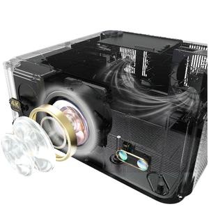 Rongqi L66 4K XDR Proyector Corrección Keystone completamente automática Sistema LED Linux Admite tecnología de decodificación dura de varios tamaños - Product Image 6