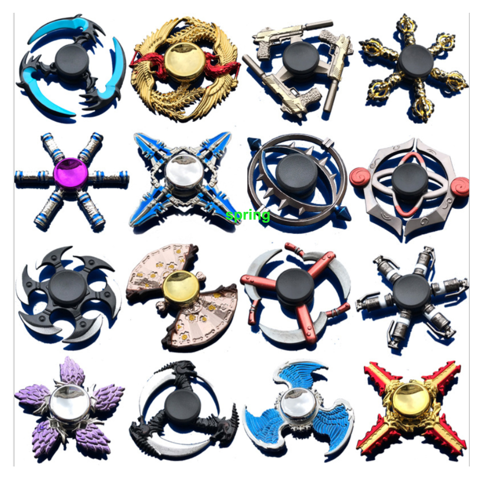 Новое поступление, дизайн онлайн-игры, игрушка для пальцев, ручной Спиннер, спортивные поклонники, подарок, Спиннер