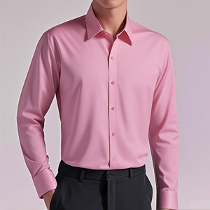 Nuova Camicia Formale Casual da Uomo alla Moda con Colletto a Colori Sfumati Stampato Digitalmente - Product Image 3