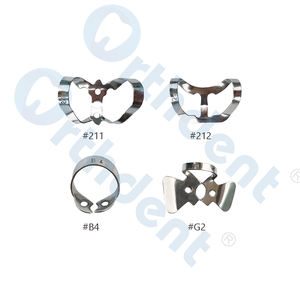 58 taglie dentarie morsetti per dighe in gomma endodontico restorativo supporto per telaio per molare teethsteel materiali orali - Product Image 4