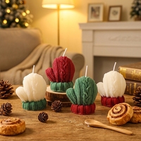 Handgefertigte Luxuriöse Sojawachs-Handschuh-Kerze Duftende Kreative DIY-Dekoration für Heim-Dekoration Feiertage Weihnachten