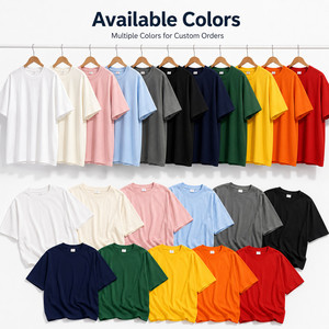 Camiseta de Hombre Personalizada con Logotipo, 220 g/m², 100% Algodón, Corte Holgado, Estilo Urbano, Tallas M-4XL, Color Azul Cielo, Venta al Por Mayor - Product Image 3