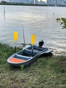 Nouveau <span class=keywords><strong>bateau</strong></span> de pêche pliable portable - PE haute densité, aluminium, assemblage rapide, résistant aux UV, pour la pêche, le sauvetage et les excursions - Product Image 6