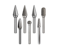 Fraise en carbure de tungstène pointue G1625mm 1020mm, gamme complète de tailles, outils de coupe pour le débavurage de surface