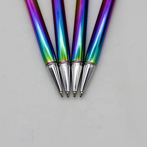 Penna galleggiante con <span class=keywords><strong>glitter</strong></span> liquido a sfera regalo in metallo colorato - Product Image 4