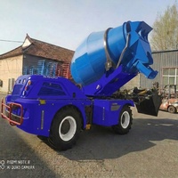 Camion malaxeur à béton autochargeur LZ3500 de 3,5 m³ de nouvelle conception, vente chaude de l'usine LUZUN